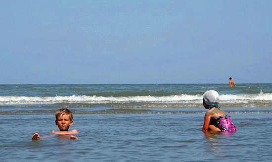Пляжи в станице Голубицкой